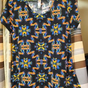 Lu la roe print top size M